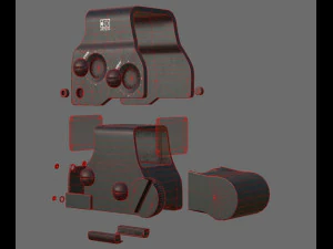 - scope - collection holoscope pack bundle 3D Model