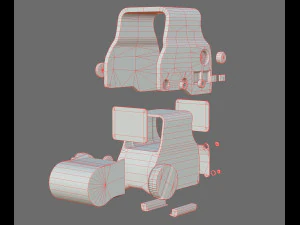 - scope - collection holoscope pack bundle 3D Model