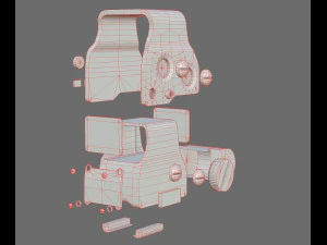 - scope - collection holoscope pack bundle 3D Model