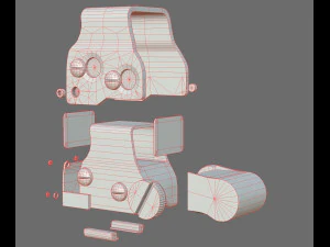 - scope - collection holoscope pack bundle 3D Model