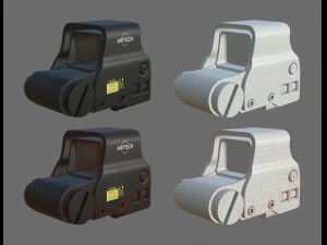 - scope - collection holoscope pack bundle 3D Model