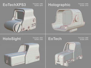 - scope - collection holoscope pack bundle Modelo 3D