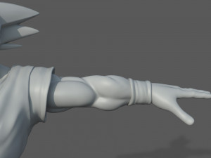 character - dragon balls goku fan art Modelo 3D