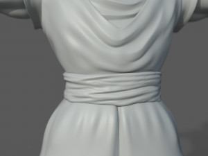 character - dragon balls goku fan art Modelo 3D