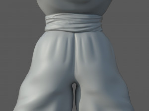 character - dragon balls goku fan art Modelo 3D