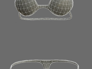 Character - female girl customize bundle pack 3D Model