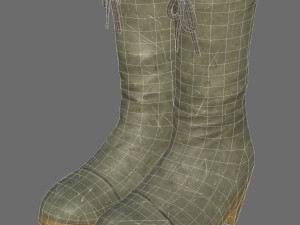 Character - female girl customize bundle pack 3D Model