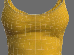 Character - female girl customize bundle pack 3D Model