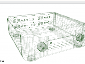 high-end pre-amp esoteric c-02x Model 3D