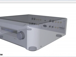high-end pre-amp esoteric c-02x 3D Model