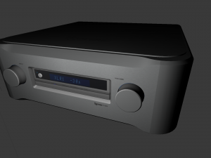 high-end pre-amp esoteric c-02x Model 3D