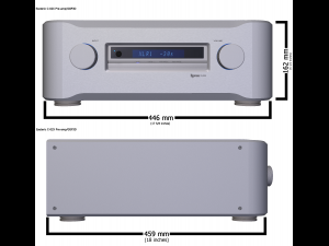 high-end pre-amp esoteric c-02x Model 3D