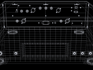 high-end converter esoteric d-02 3D-Modell