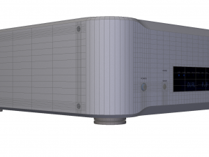 high-end converter esoteric d-02 3D-Modell