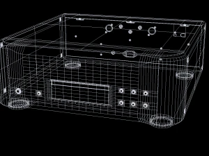 high-end sacd esoteric p-02 3D Model
