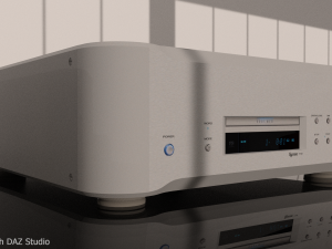 high-end sacd esoteric p-02 Modèle 3D