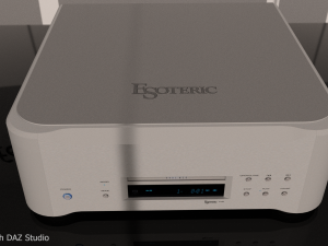 high-end sacd esoteric p-02 Modèle 3D
