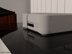 high-end sacd esoteric p-02 Modèle 3D