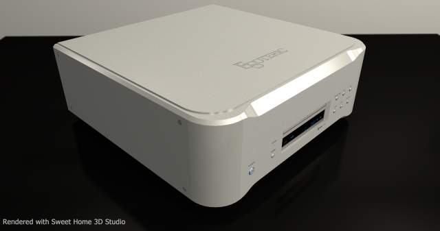 high-end sacd esoteric p-02 Modèle 3D .c4d .max .obj .3ds .fbx .stl .blend 