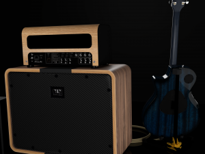 guitarist set 1 - dewitte amp taylor t5z pro pbr 3D Model
