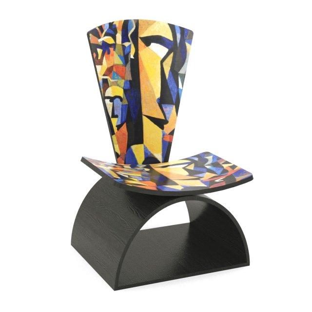 chair 3D Модель .c4d .max .obj .3ds .fbx .stl .blend 