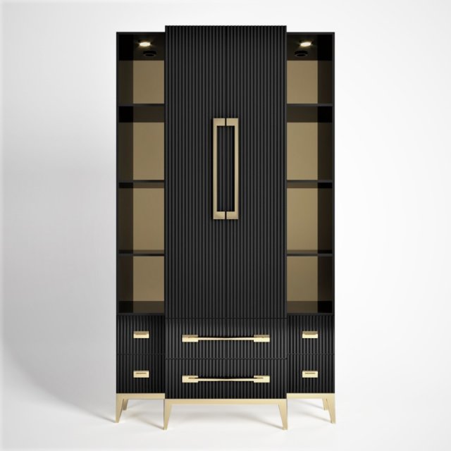 cupboard 3D Model .c4d .max .obj .3ds .fbx .stl .blend 