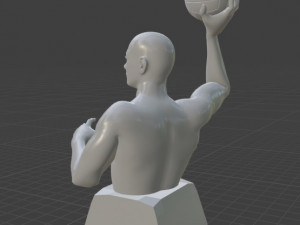 water polo player 3D मॉडल