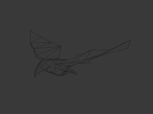 crow 3D 모델
