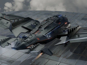 Star Fighter - Uzay Gemisi - i&ccedil;ine dahil edin 3D Model