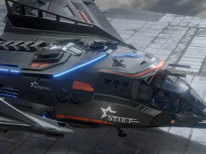 Star Fighter - Space Ship - include inside Model 3D