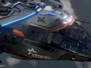 Star Fighter - Uzay Gemisi - i&ccedil;ine dahil edin 3D Model