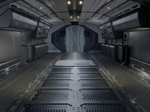 Star Fighter - Uzay Gemisi - i&ccedil;ine dahil edin 3D Model