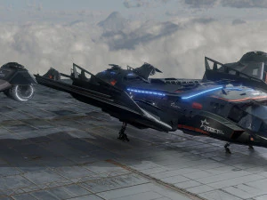 Star Fighter - Uzay Gemisi - i&ccedil;ine dahil edin 3D Model