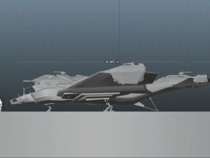 Star Fighter - Uzay Gemisi - i&ccedil;ine dahil edin 3D Model