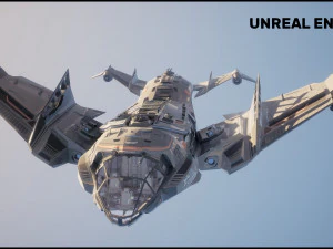 Star Fighter - Uzay Gemisi - i&ccedil;ine dahil edin 3D Model