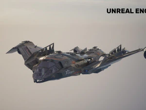 Star Fighter - Uzay Gemisi - i&ccedil;ine dahil edin 3D Model