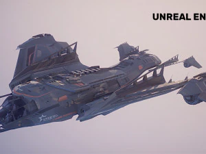 Star Fighter - Uzay Gemisi - i&ccedil;ine dahil edin 3D Model