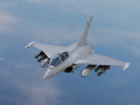 Dassault Rafale C - Fully Rigged with High Resolution Cocpit 3D Model