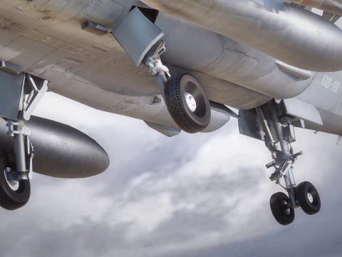Dassault Rafale C: totalmente equipado con cabina de alta resoluci&oacute;n Modelo 3D