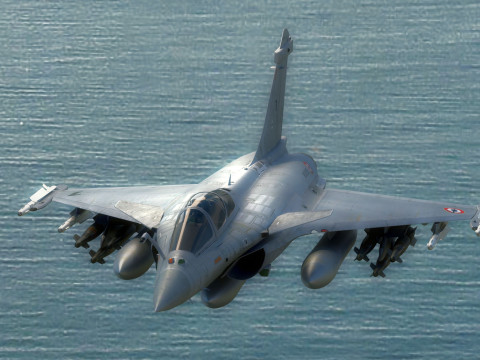 Dassault Rafale M - Rigged with High Resolution Cocpit 3D मॉडल