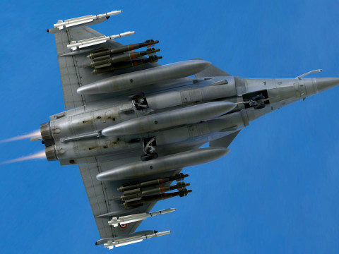 Dassault Rafale M - Rigged with High Resolution Cocpit 3D Model