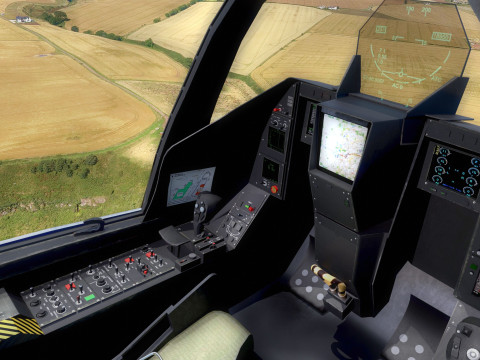 Dassault Rafale M - Rigged with High Resolution Cocpit 3D Model