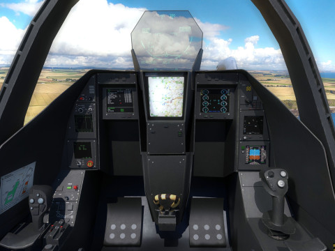 Dassault Rafale M - Rigged with High Resolution Cocpit 3D Model