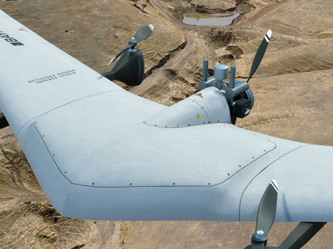 Diha Bayraktar UAV 3D Model