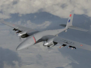 Aknc bayraktar tiha Modelo 3D