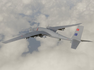 Aknc bayraktar tiha Model 3D