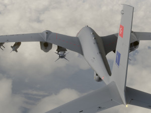 Aknc bayraktar tiha Model 3D
