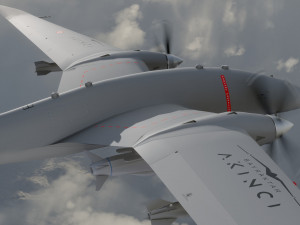 Aknc bayraktar tiha Model 3D