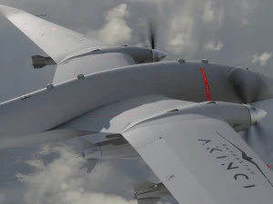 Aknc bayraktar tiha 3D Model