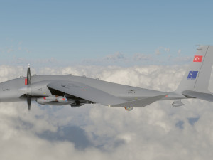 Aknc bayraktar tiha Model 3D